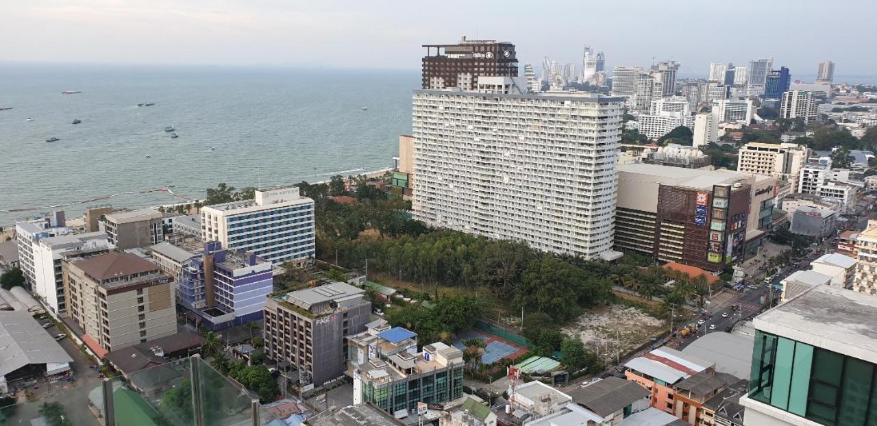 Base Central Pattaya Long Balcony King-Bed With Infinity Pool & Free Netflix! Екстериор снимка