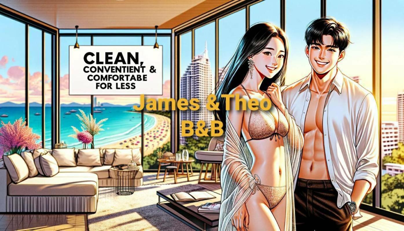 Base Central Pattaya Long Balcony King-Bed With Infinity Pool & Free Netflix! Екстериор снимка